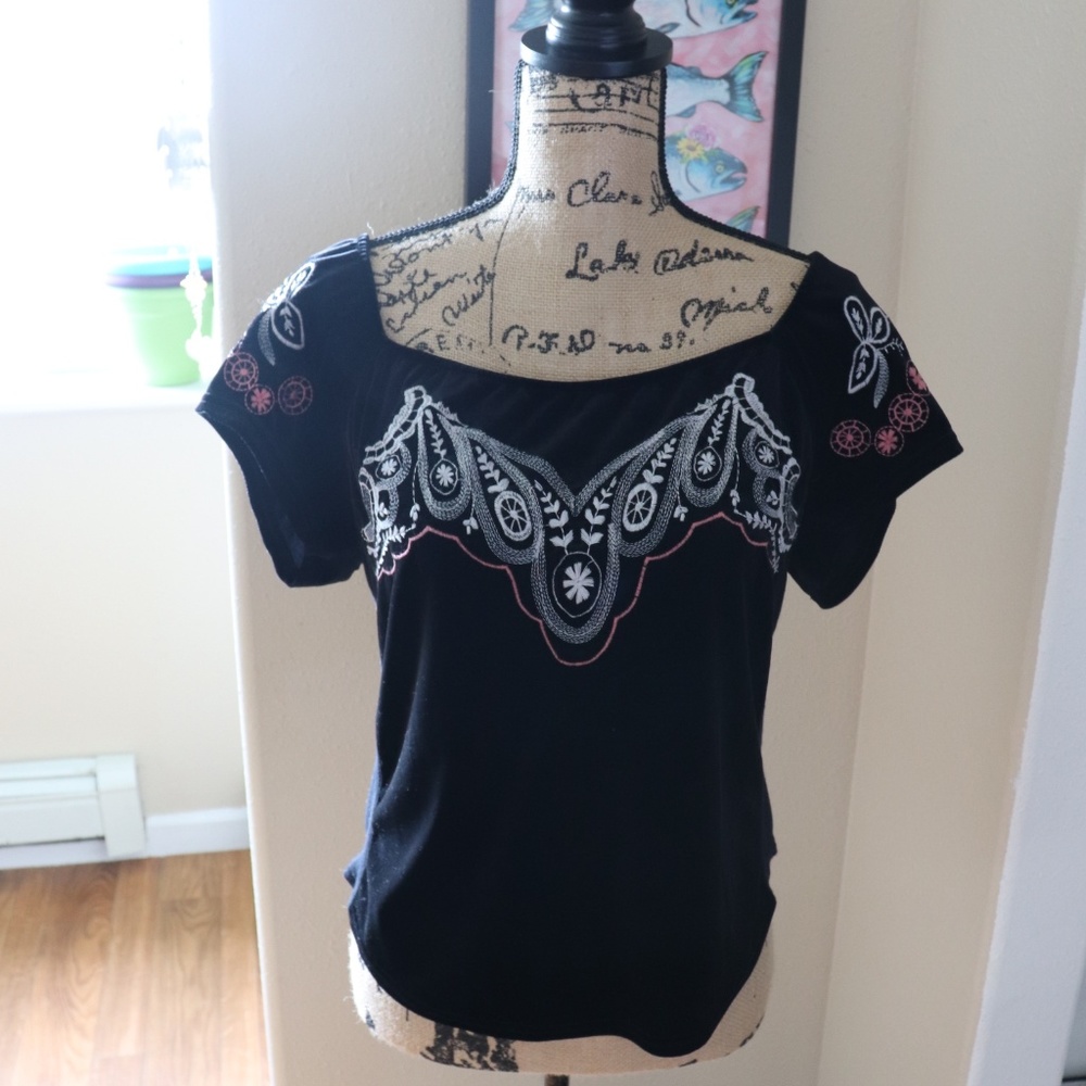 Velvet Gypsy Crop Top